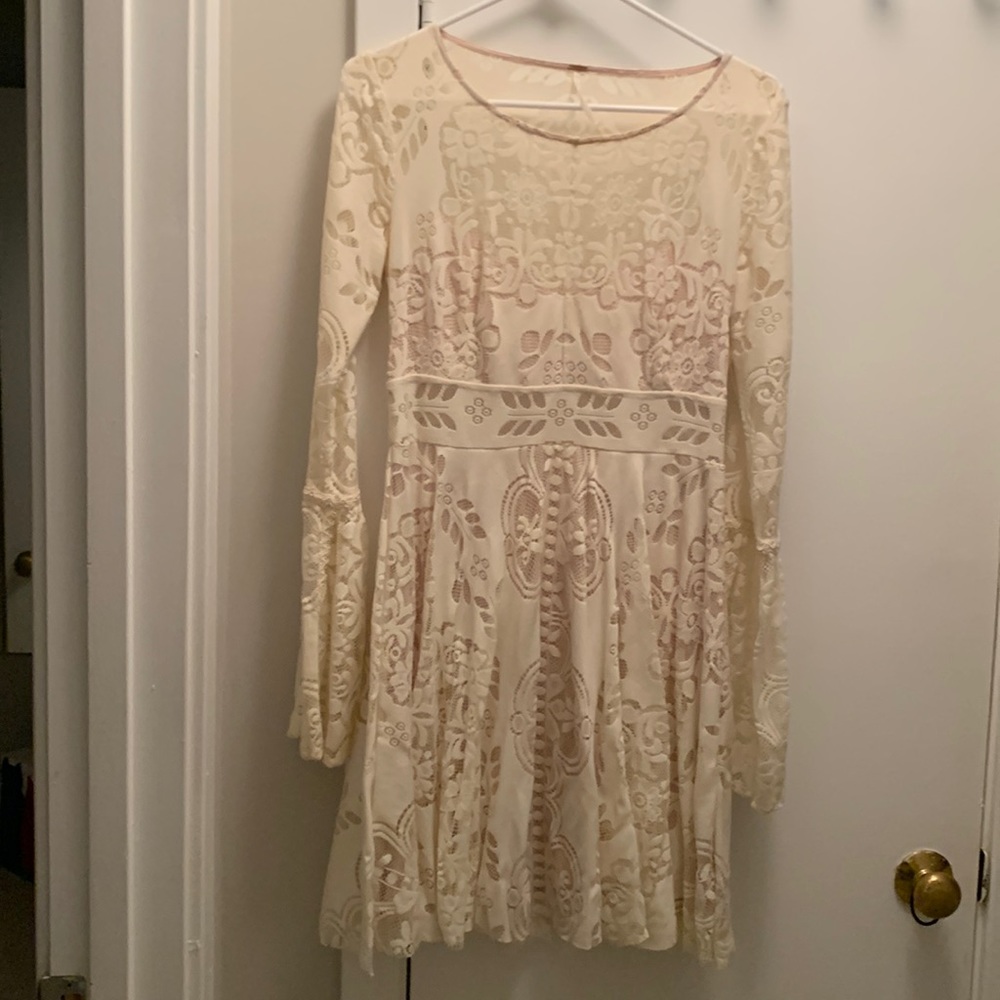 Free people Lace White
